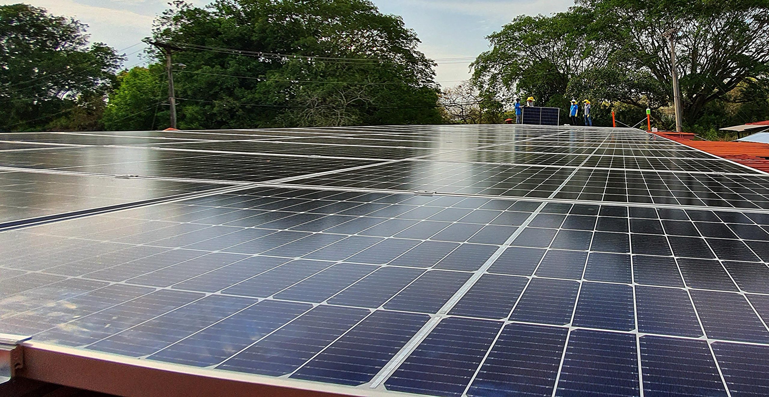 Planta solar de gran escala